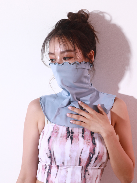 ロゴ入りUVカットフェイスガード(202026)